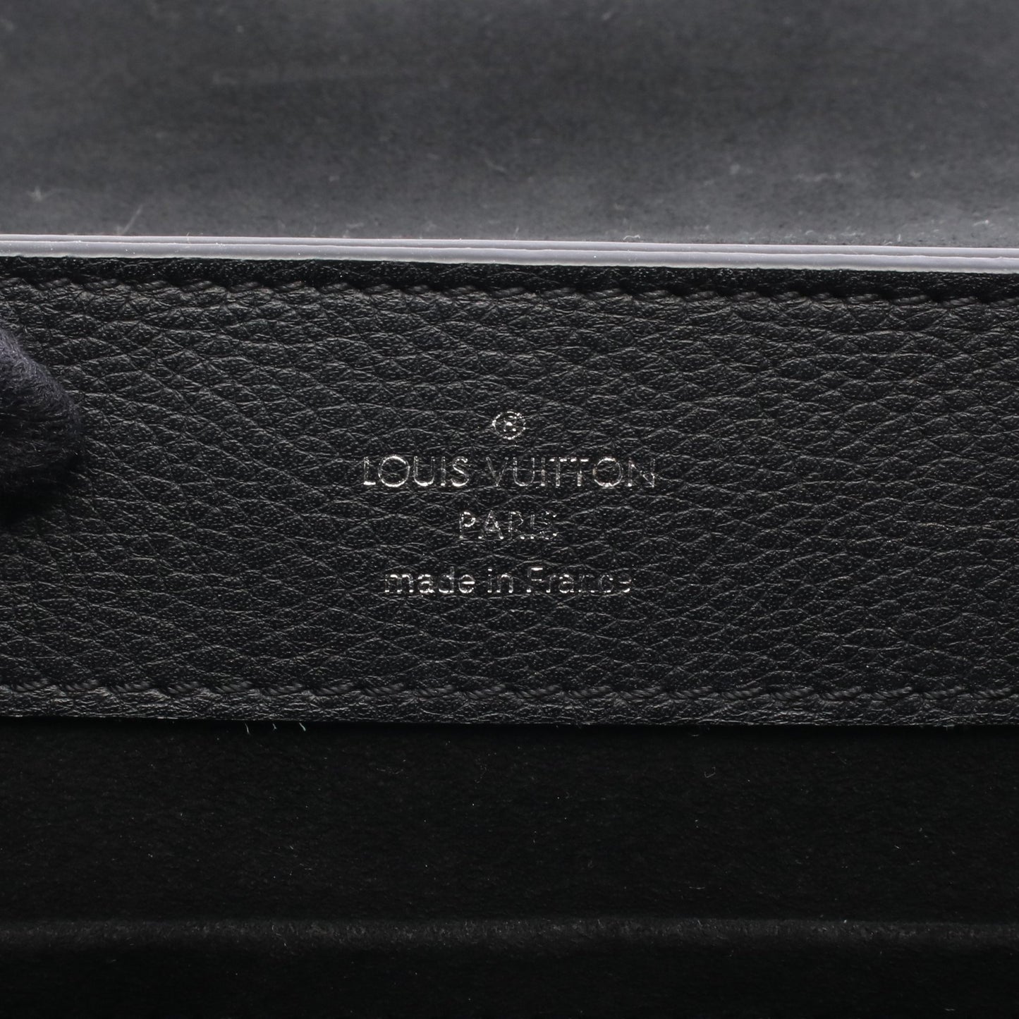 ロックミー エヴァーミニ ハンドバッグ レザー ブラック 2WAY ルイヴィトン バッグ LOUIS VUITTON