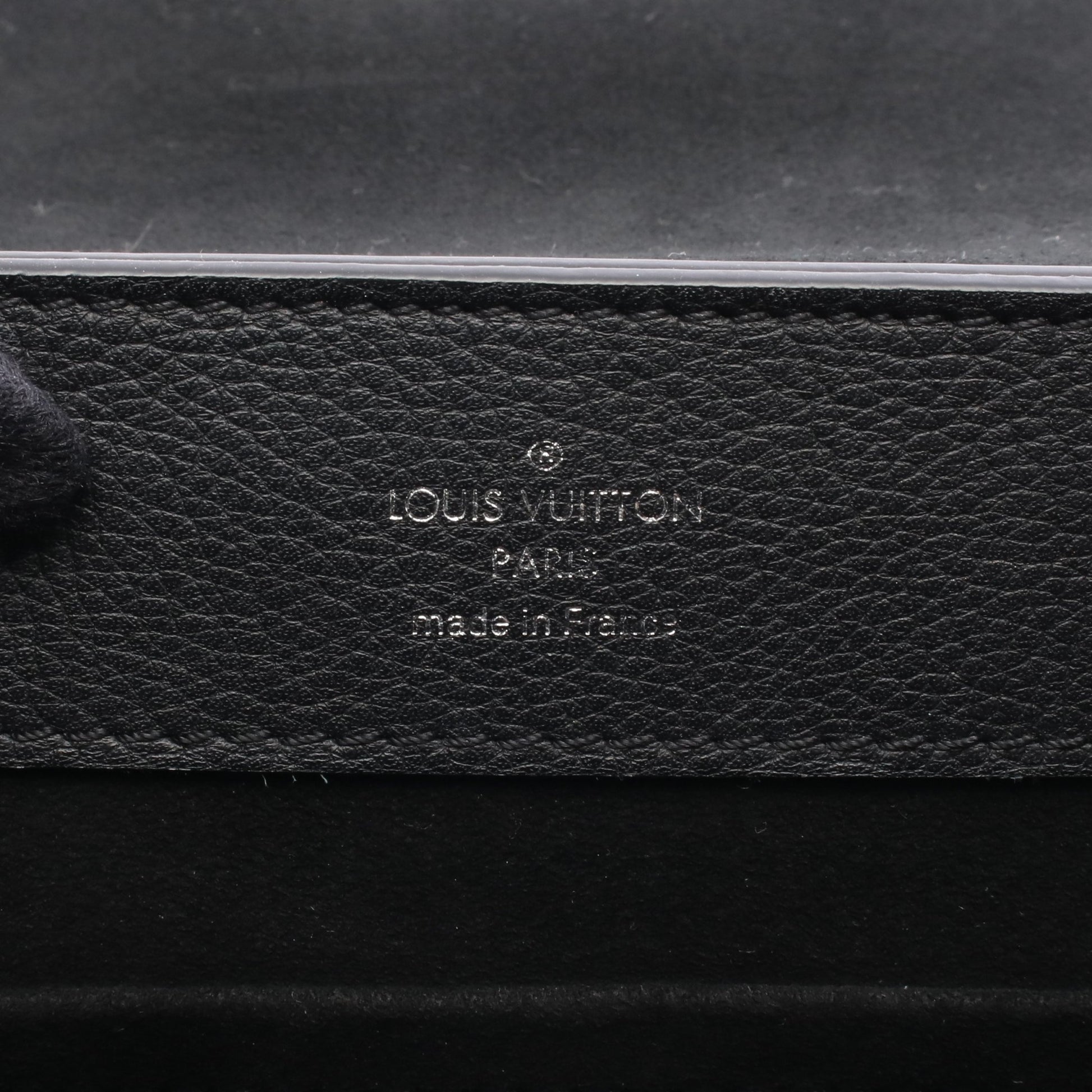 ロックミー エヴァーミニ ハンドバッグ レザー ブラック 2WAY ルイヴィトン バッグ LOUIS VUITTON