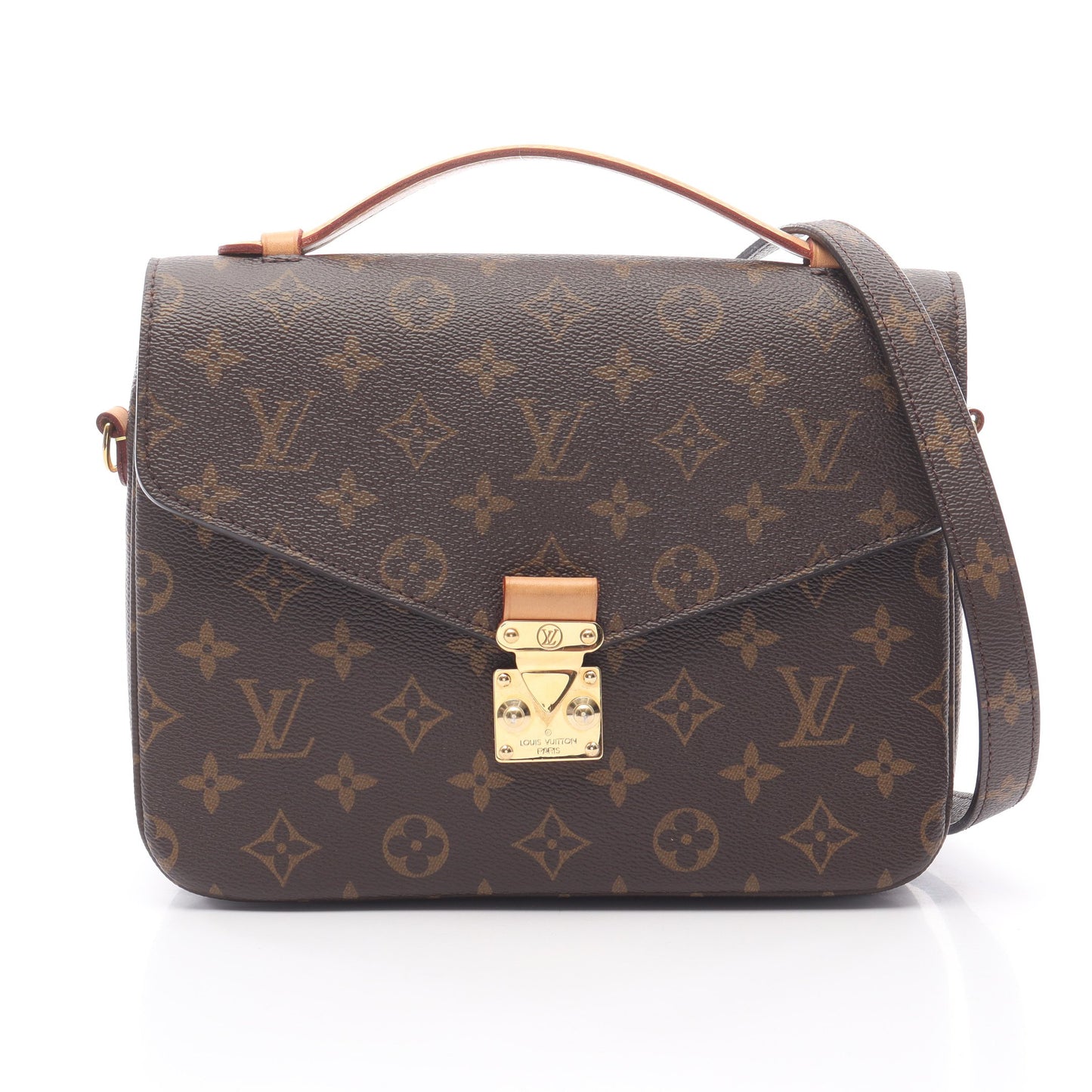 ポシェット メティス MM モノグラム ハンドバッグ PVC レザー ブラウン 2WAY ルイヴィトン バッグ LOUIS VUITTON