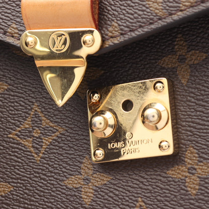 ポシェット メティス MM モノグラム ハンドバッグ PVC レザー ブラウン 2WAY ルイヴィトン バッグ LOUIS VUITTON