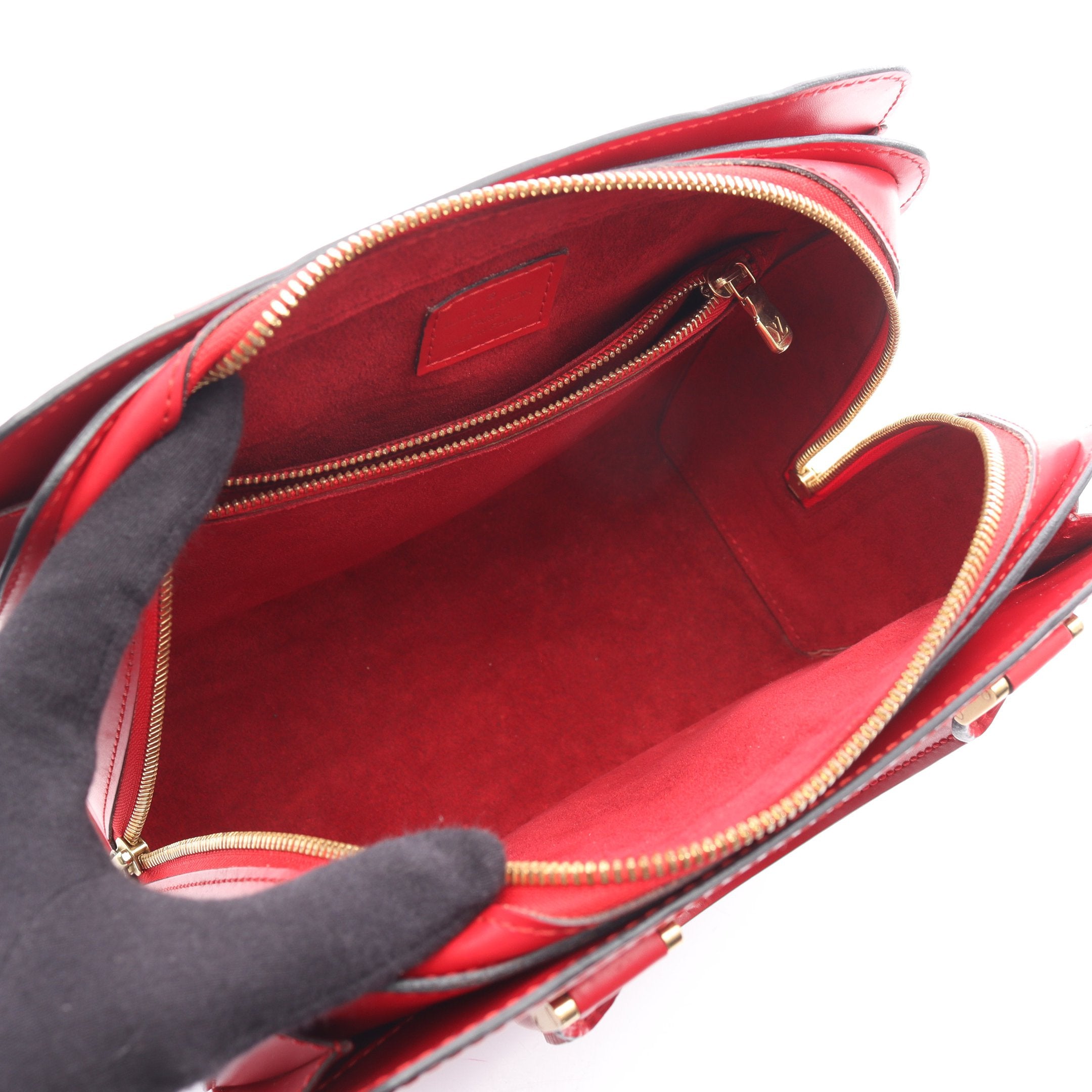 ルイヴィトン エピ ポンヌフ ハンドバッグ 赤 美品ルイヴィトン エピ