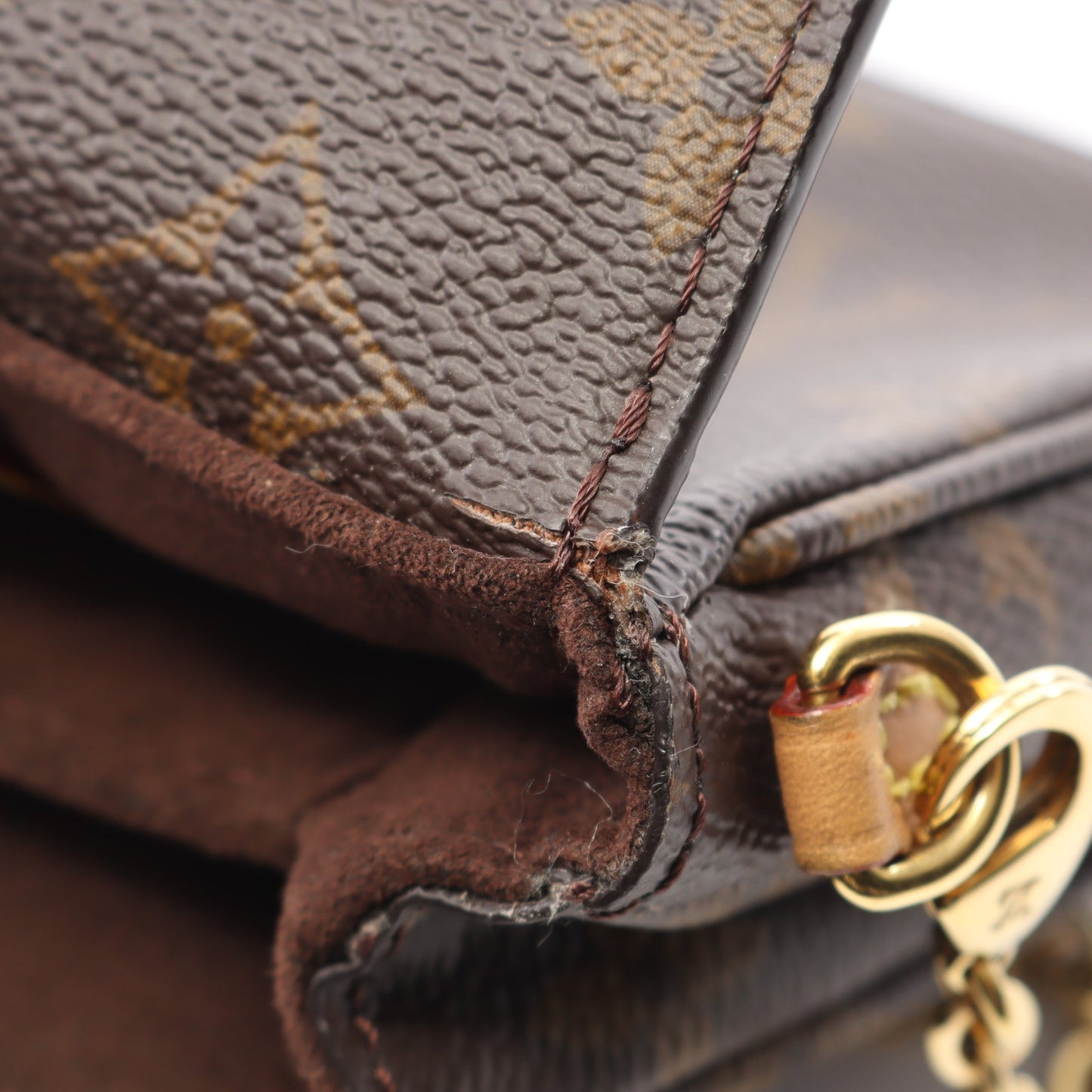 ミクロ メティス モノグラム ハンドバッグ PVC レザー ブラウン 2WAY ルイヴィトン バッグ LOUIS VUITTON
