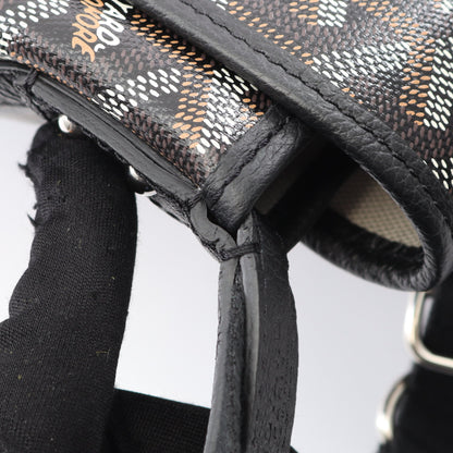 カペシアンMM ショルダーバッグ コーティングキャンバス レザー ブラック マルチカラー ゴヤール バッグ GOYARD