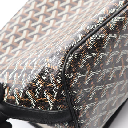 カペシアンMM ショルダーバッグ コーティングキャンバス レザー ブラック マルチカラー ゴヤール バッグ GOYARD