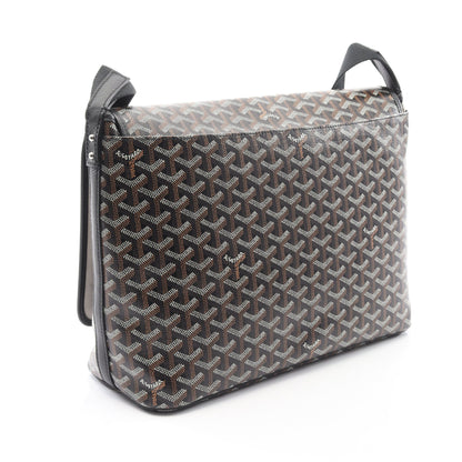カペシアンMM ショルダーバッグ コーティングキャンバス レザー ブラック マルチカラー ゴヤール バッグ GOYARD