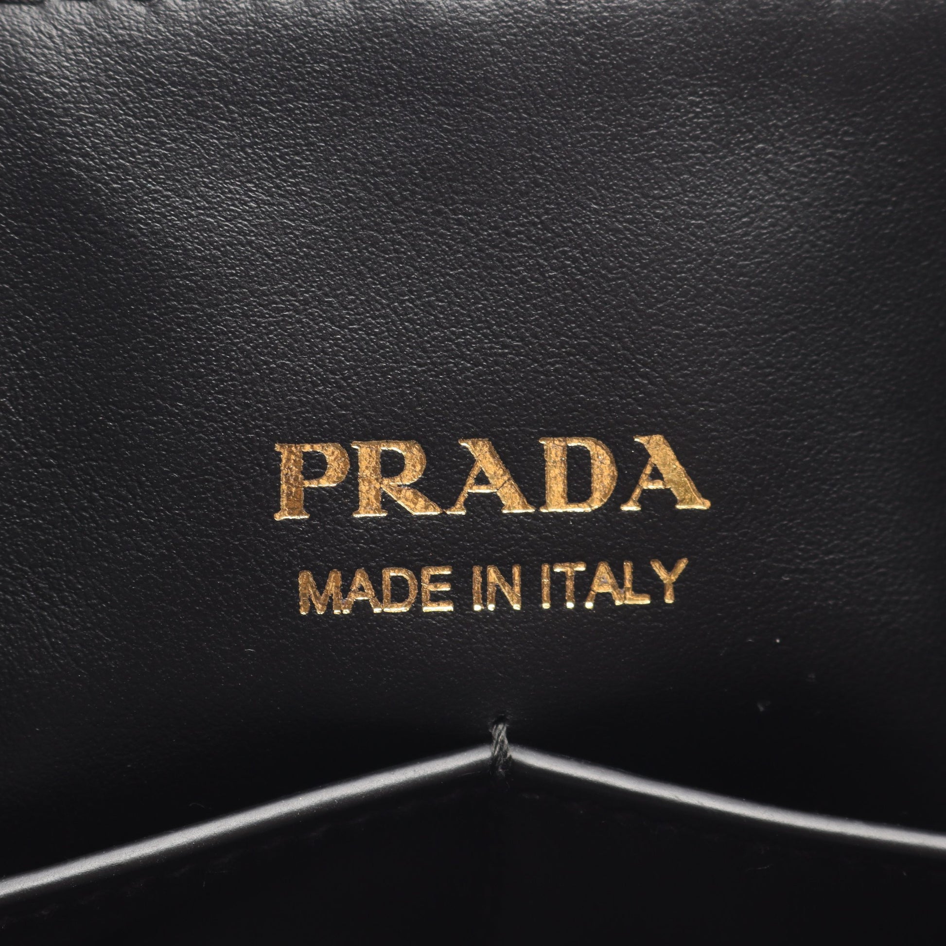 ハンドバッグ キルティング レザー ブラック 2WAY プラダ バッグ PRADA