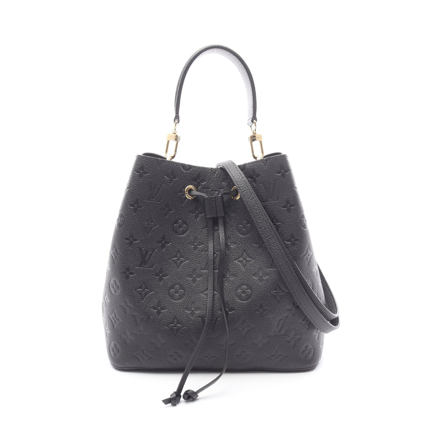 ネオノエ モノグラムアンプラント ノワール ハンドバッグ レザー ブラック 2WAY ルイヴィトン バッグ LOUIS VUITTON