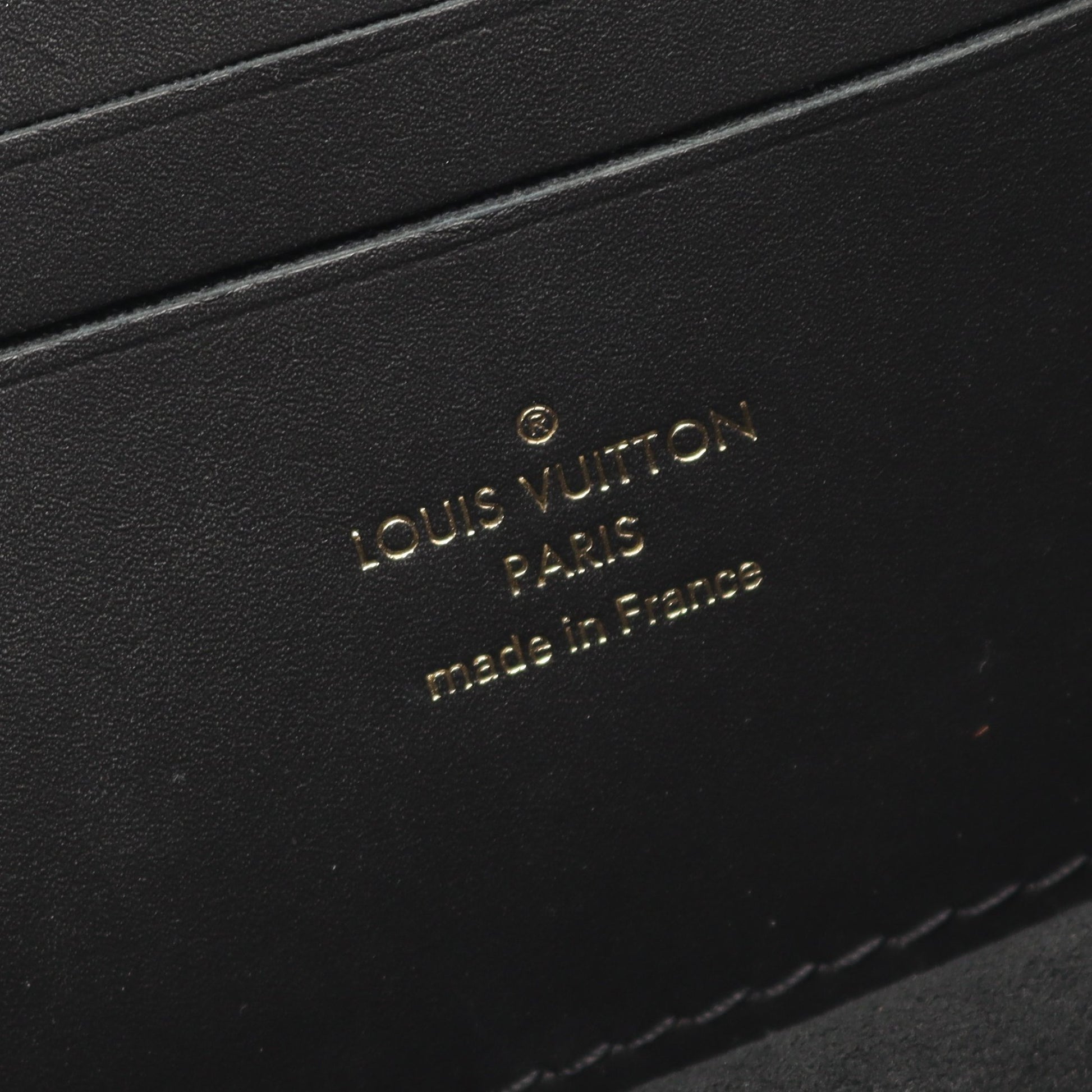 ポルトフォイユ ドーフィーヌ モノグラムリバース チェーンウォレット PVC レザー ブラウン ベージュ ルイヴィトン バッグ LOUIS VUITTON