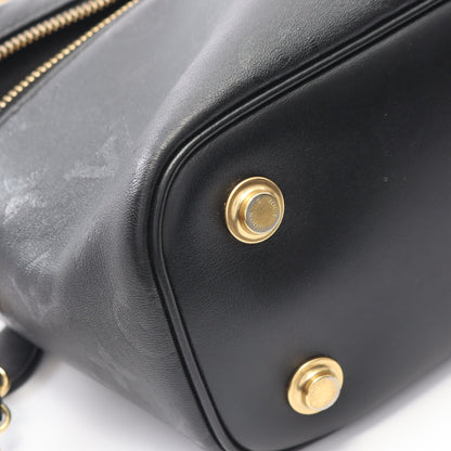 ヴァニティPM モノグラムインク ハンドバッグ バニティバッグ レザー ブラック 2WAY ルイヴィトン バッグ LOUIS VUITTON