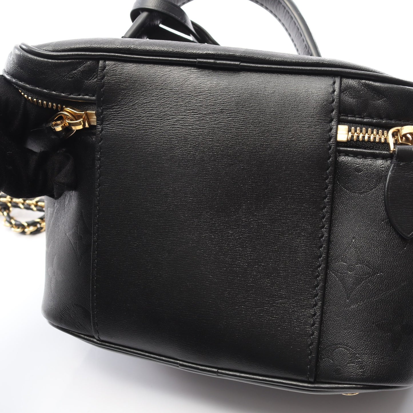 ヴァニティPM モノグラムインク ハンドバッグ バニティバッグ レザー ブラック 2WAY ルイヴィトン バッグ LOUIS VUITTON