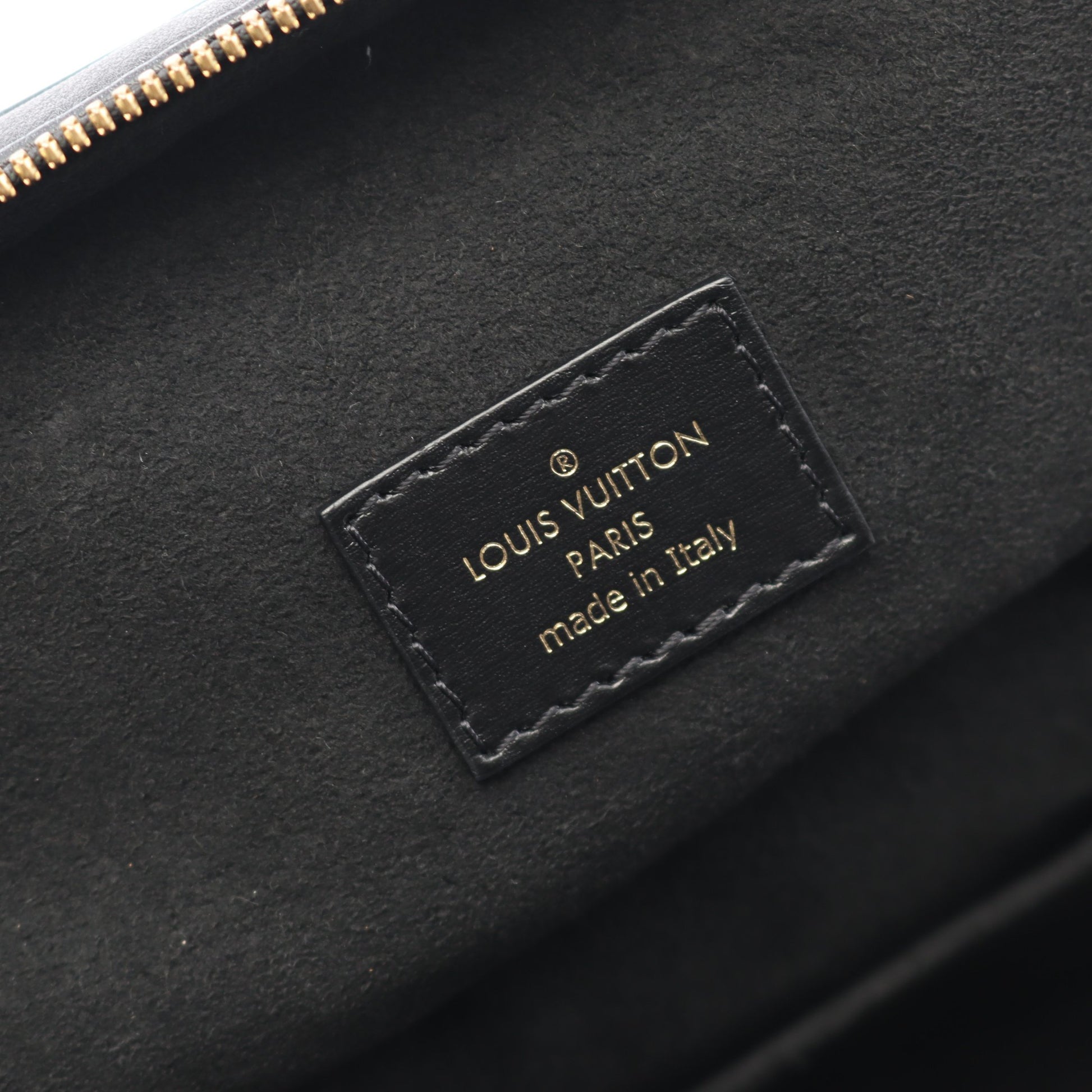 ヴァニティPM モノグラムインク ハンドバッグ バニティバッグ レザー ブラック 2WAY ルイヴィトン バッグ LOUIS VUITTON
