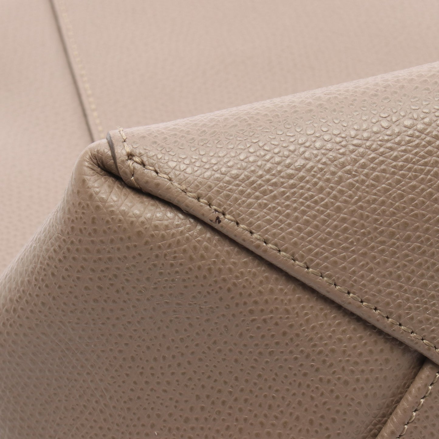 バーティカル スモール カバ ハンドバッグ トートバッグ レザー グレーブラウン 2WAY セリーヌ バッグ CELINE