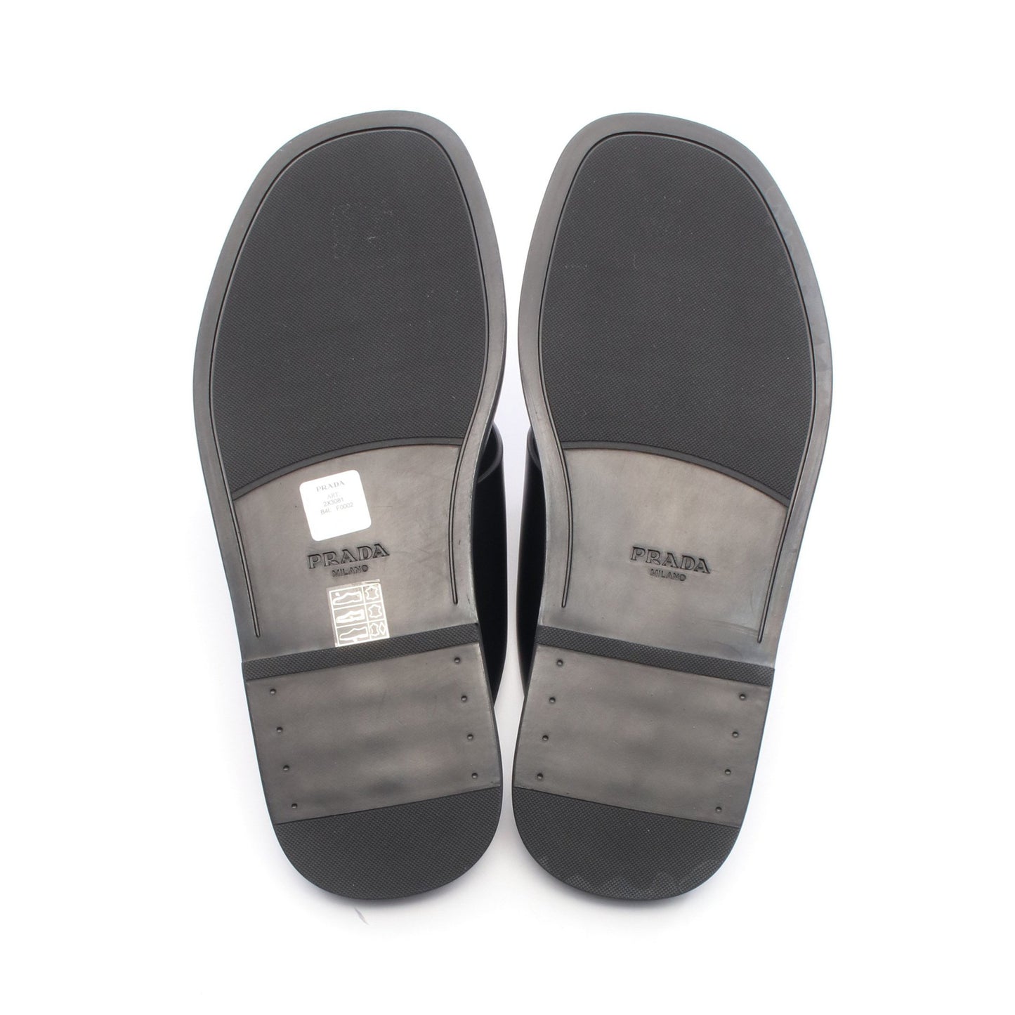 クリスクロス サンダル レザー ブラック プラダ シューズ PRADA
