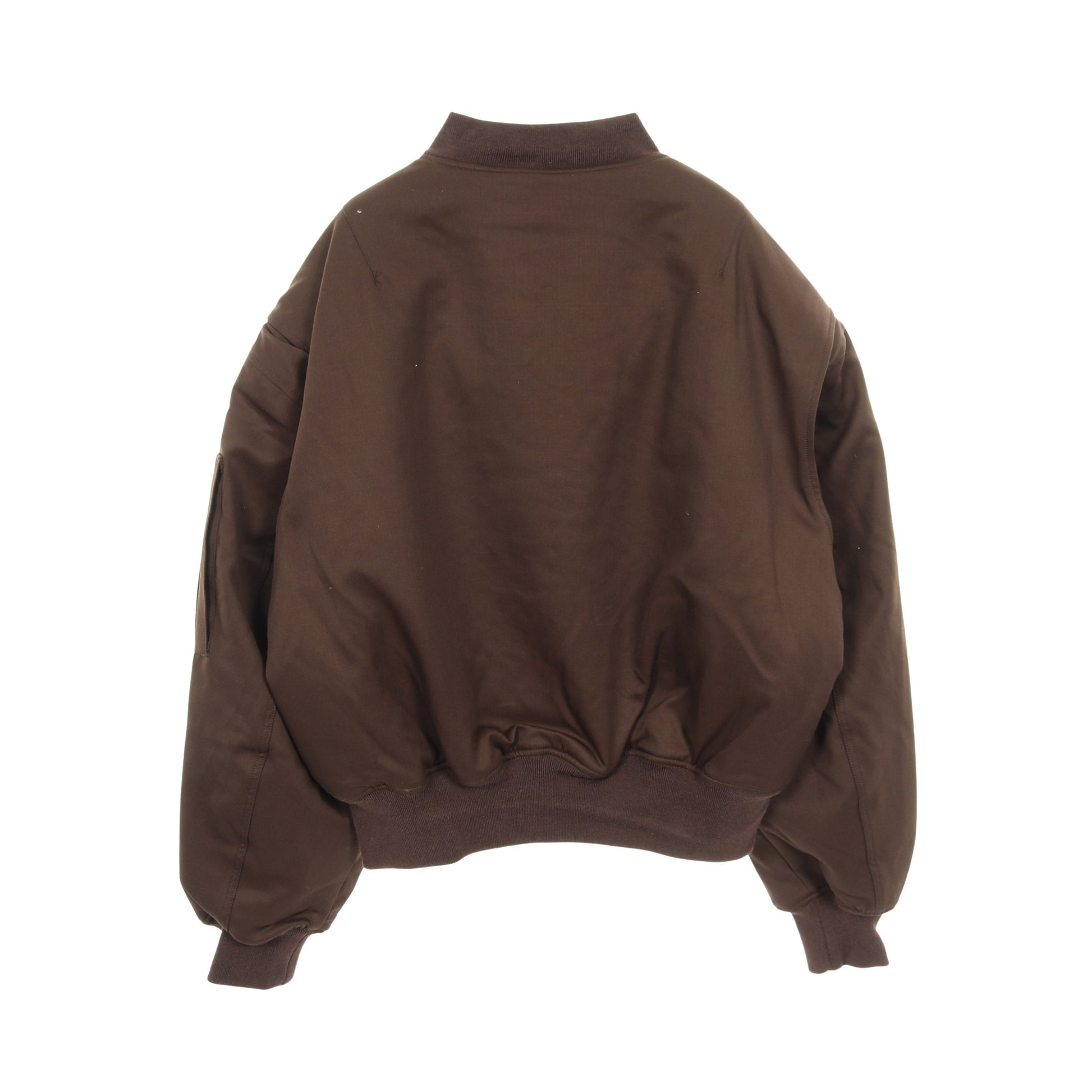 CROPPED BROAD BOMBER SUITING ボンバージャケット ウール ブラウン エンタイアスタジオ アウター ENTIRE STUDIOS