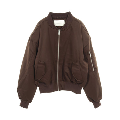 CROPPED BROAD BOMBER SUITING ボンバージャケット ウール ブラウン エンタイアスタジオ アウター ENTIRE STUDIOS