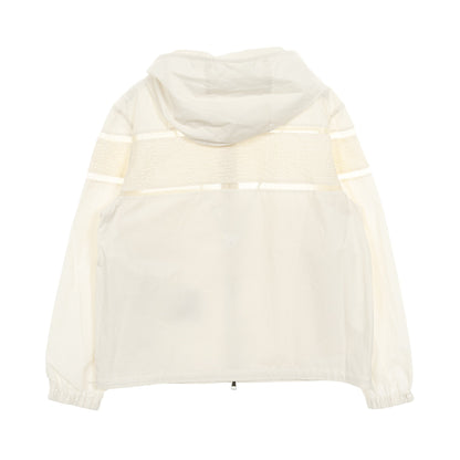 CLISSON ブルゾン オフホワイト フード付き モンクレール アウター MONCLER