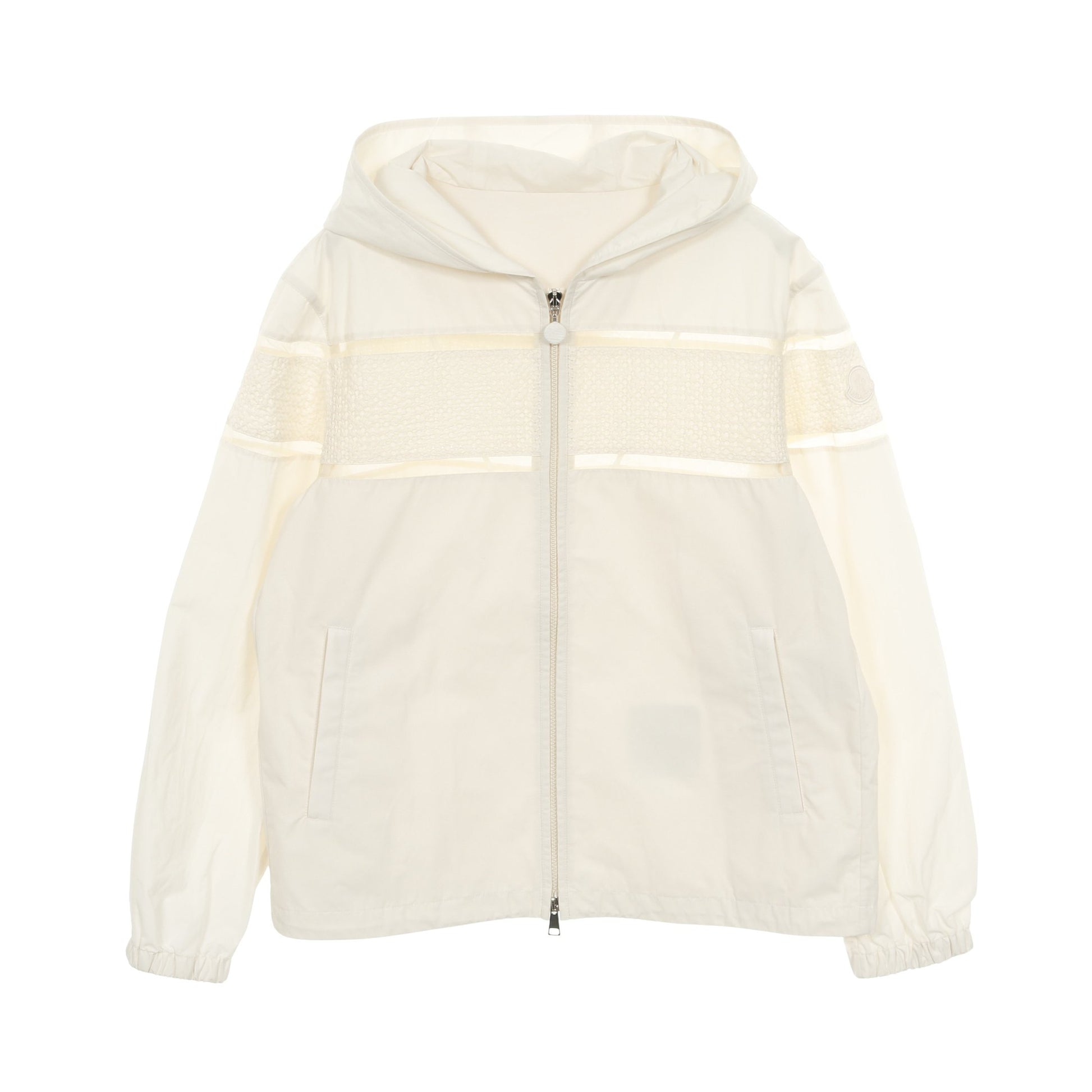 CLISSON ブルゾン オフホワイト フード付き モンクレール アウター MONCLER