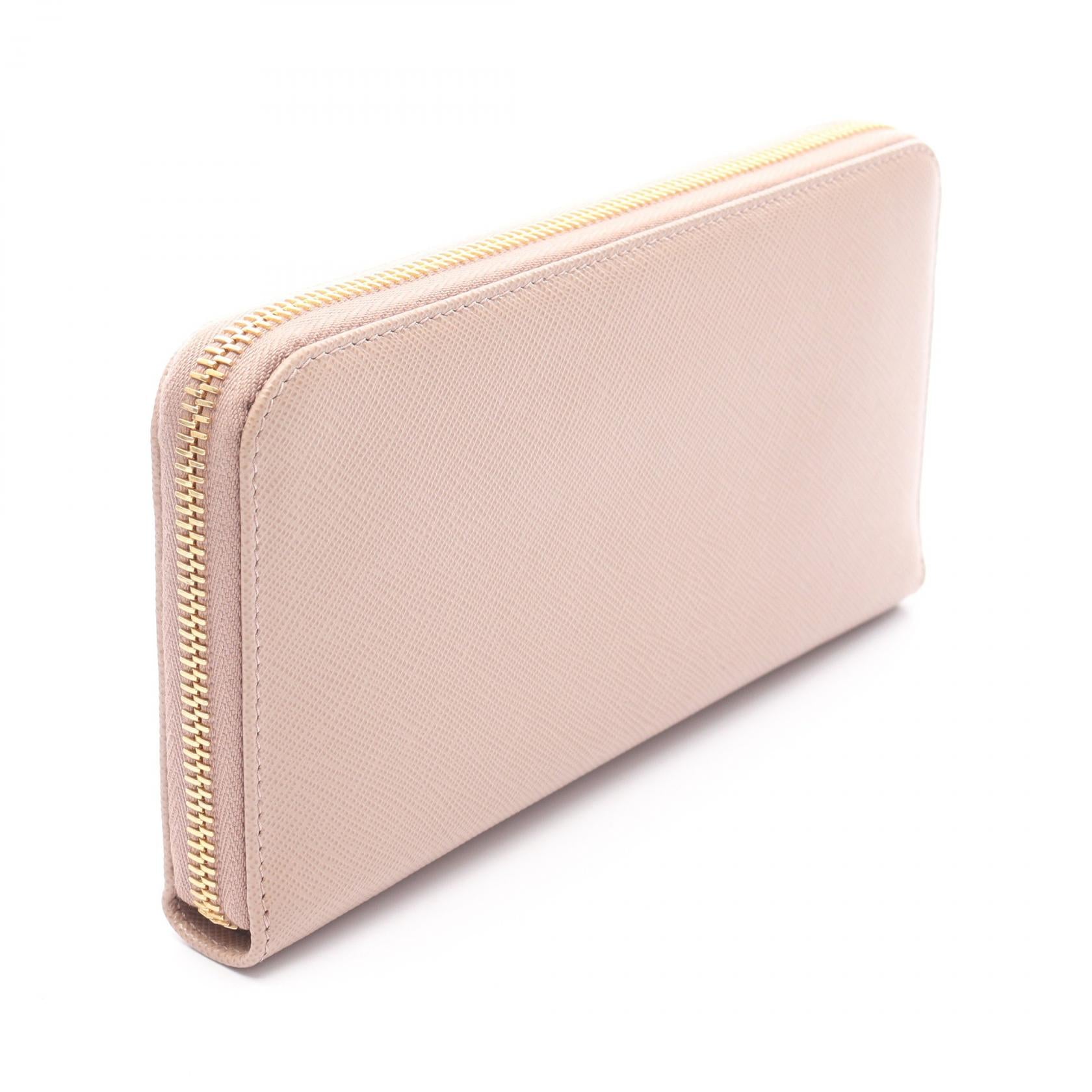 SAFFIANO TRIANG ラウンドファスナー長財布 サフィアーノレザー