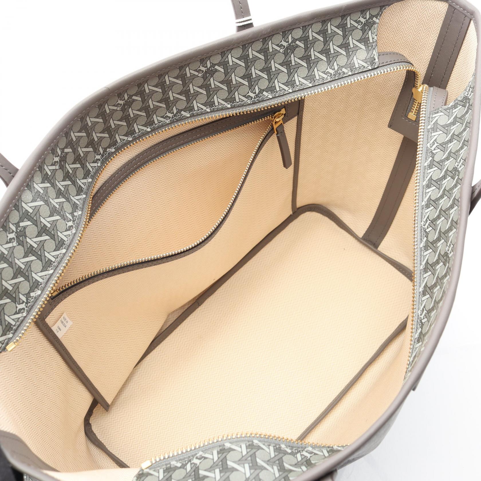 エバーレディ ジップ ハンドバッグ トートバッグ PVCコーティング