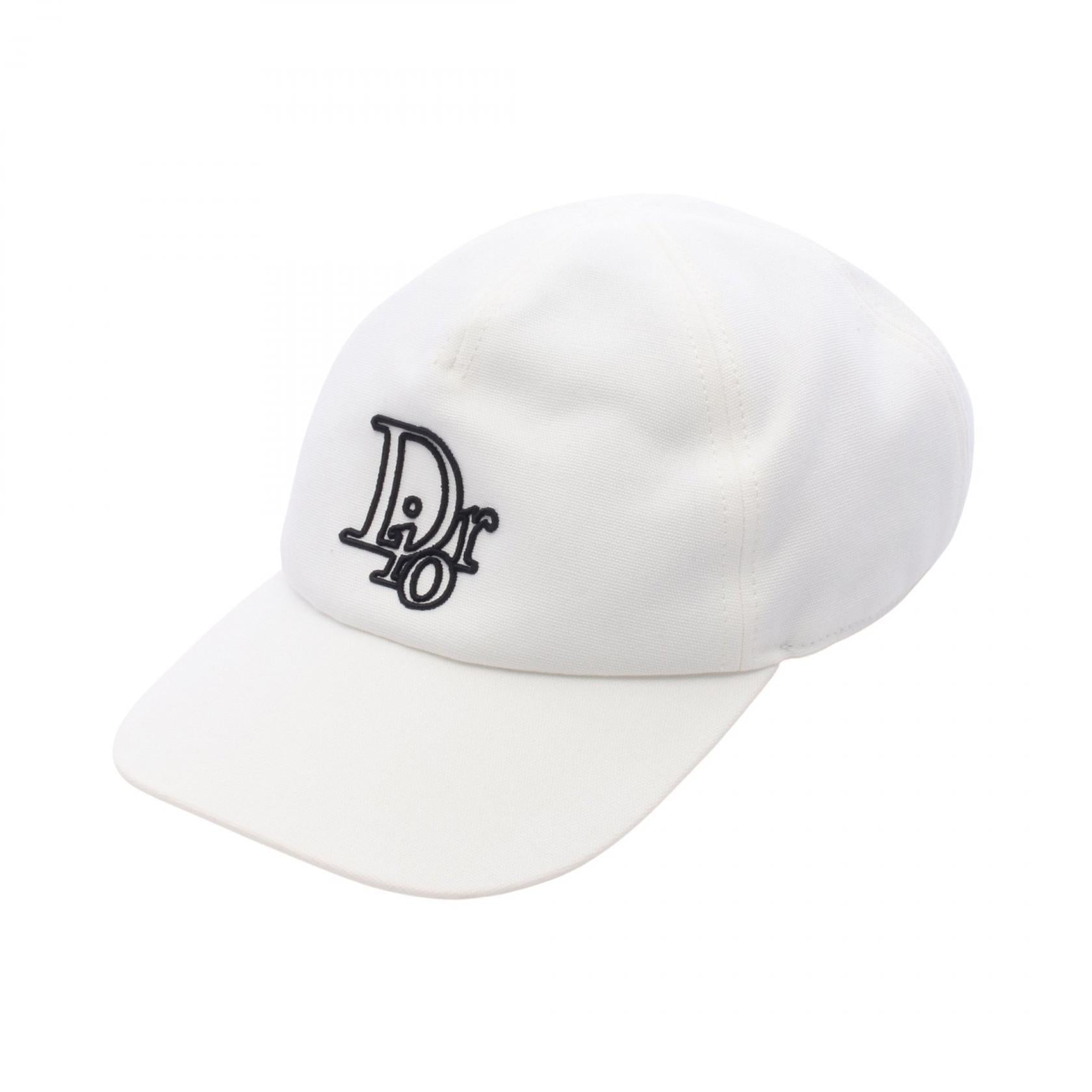 キャップ その他 コットン ホワイト ディオール 財布・小物 DIOR