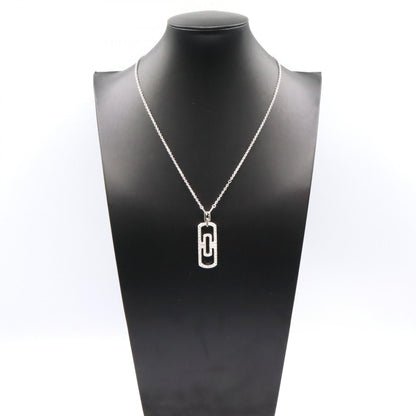 パレンテシ ダイヤネックレス ネックレス K18WG ダイヤモンド ホワイトゴールド クリア ブルガリ アクセサリー BVLGARI
