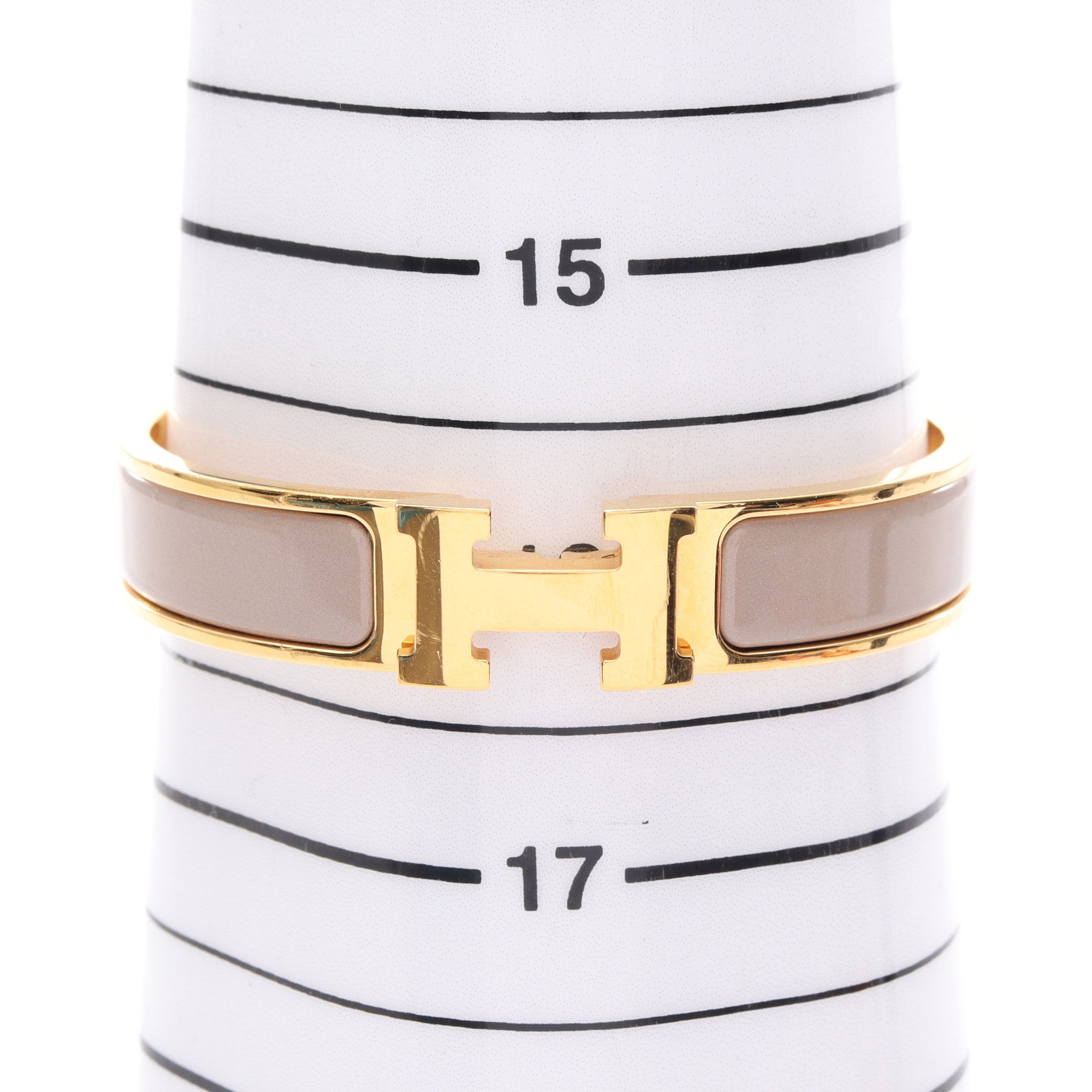 エルメス HERMES クリックH マロングラッセ ゴールド バングル HERMES エルメス ブレスレット クリックH サイズGM マロン