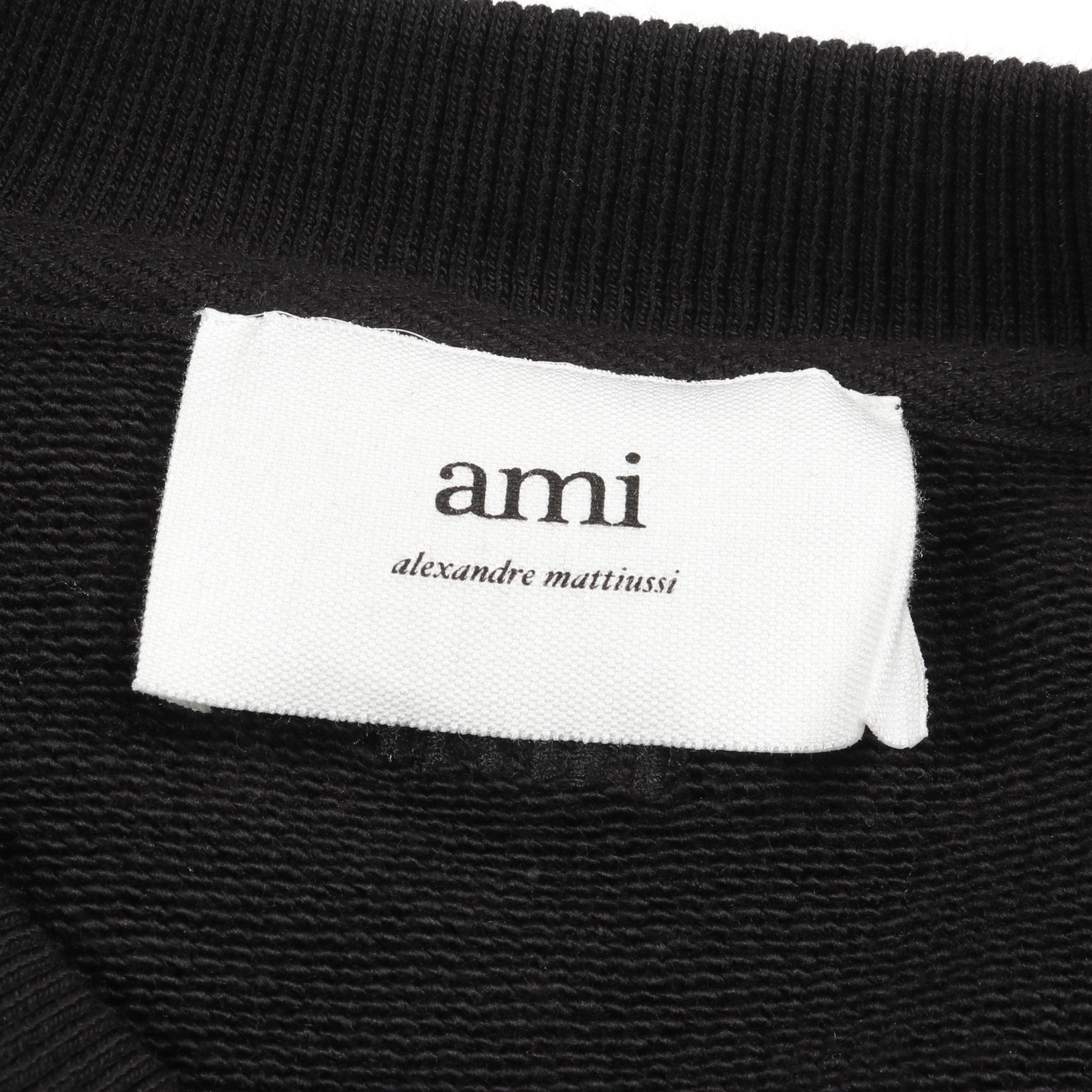 トレーナー スウェットシャツ クルーネック ロゴ刺繍 コットン