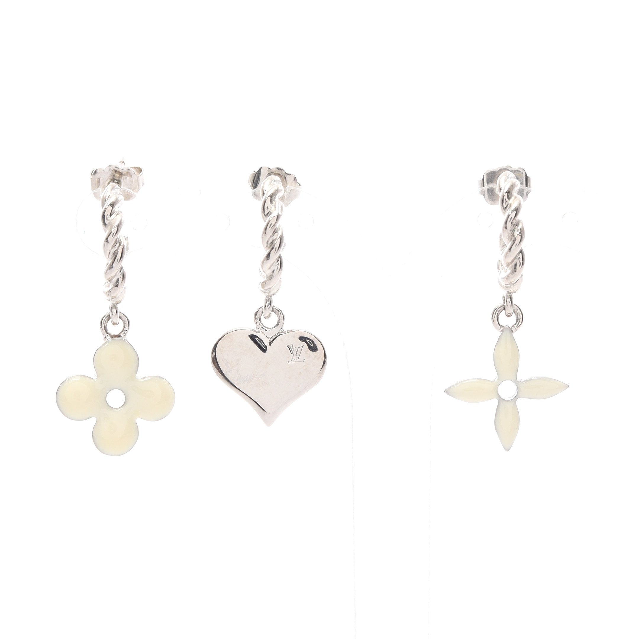 ルイヴィトン ブークルドレイユ・スウィートモノグラムピアス