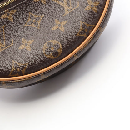ループ モノグラム ショルダーバッグ PVC レザー ブラウン 2WAY ルイヴィトン バッグ LOUIS VUITTON