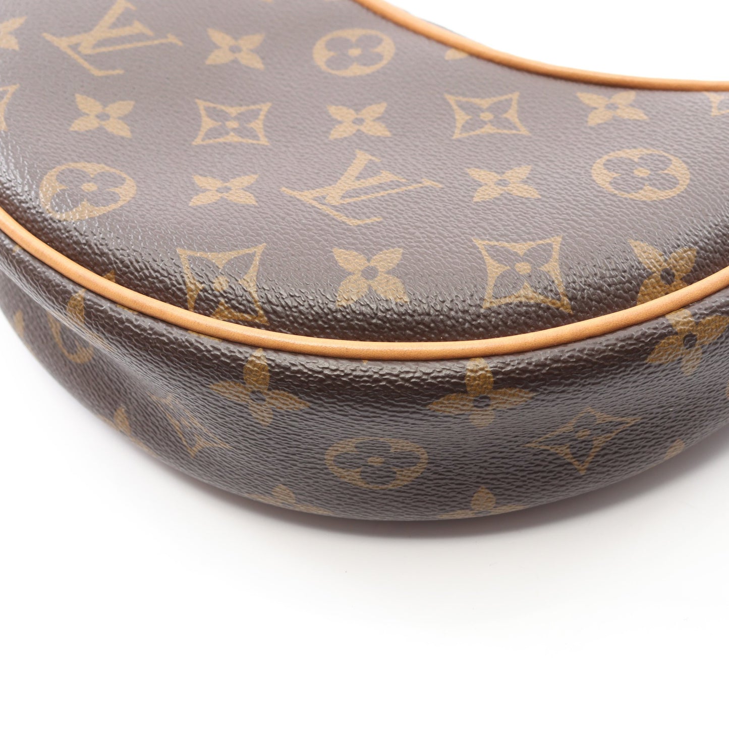ループ モノグラム ショルダーバッグ PVC レザー ブラウン 2WAY ルイヴィトン バッグ LOUIS VUITTON