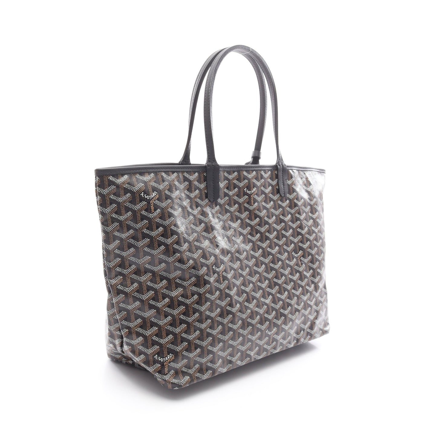 サンルイPM ハンドバッグ トートバッグ コーティングキャンバス レザー ブラック マルチカラー ゴヤール バッグ GOYARD