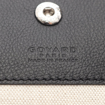 サンルイPM ハンドバッグ トートバッグ コーティングキャンバス レザー ブラック マルチカラー ゴヤール バッグ GOYARD