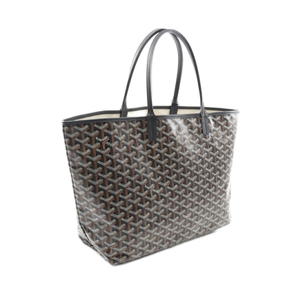 サンルイPM ハンドバッグ トートバッグ コーティングキャンバス レザー ブラック マルチカラー ゴヤール バッグ GOYARD