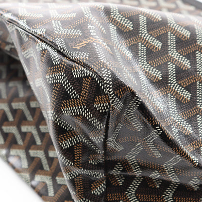 サンルイPM ハンドバッグ トートバッグ コーティングキャンバス レザー ブラック マルチカラー ゴヤール バッグ GOYARD