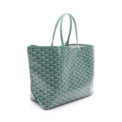 サンルイPM ハンドバッグ トートバッグ コーティングキャンバス レザー グリーン マルチカラー ゴヤール バッグ GOYARD