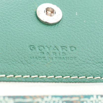 サンルイPM ハンドバッグ トートバッグ コーティングキャンバス レザー グリーン マルチカラー ゴヤール バッグ GOYARD
