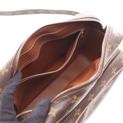 ナイル モノグラム ショルダーバッグ PVC レザー ブラウン ルイヴィトン バッグ LOUIS VUITTON