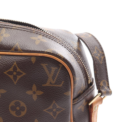 ナイル モノグラム ショルダーバッグ PVC レザー ブラウン ルイヴィトン バッグ LOUIS VUITTON