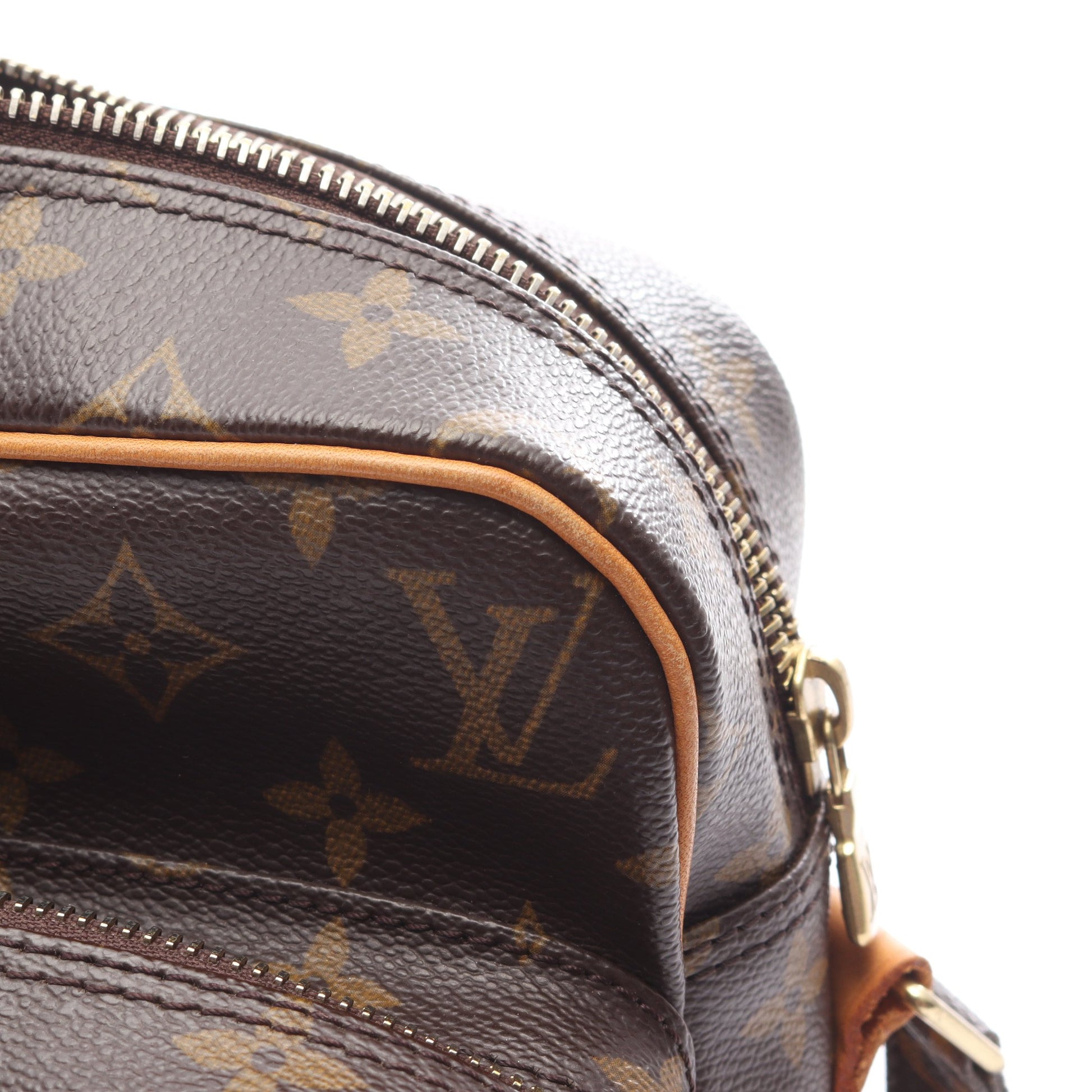 ナイル モノグラム ショルダーバッグ PVC レザー ブラウン ルイヴィトン バッグ LOUIS VUITTON