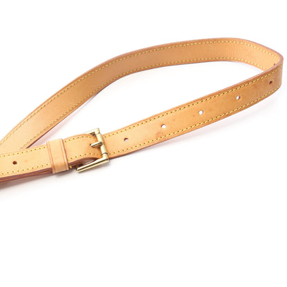 ミュゼット モノグラム ショルダーバッグ PVC レザー ブラウン ルイヴィトン バッグ LOUIS VUITTON