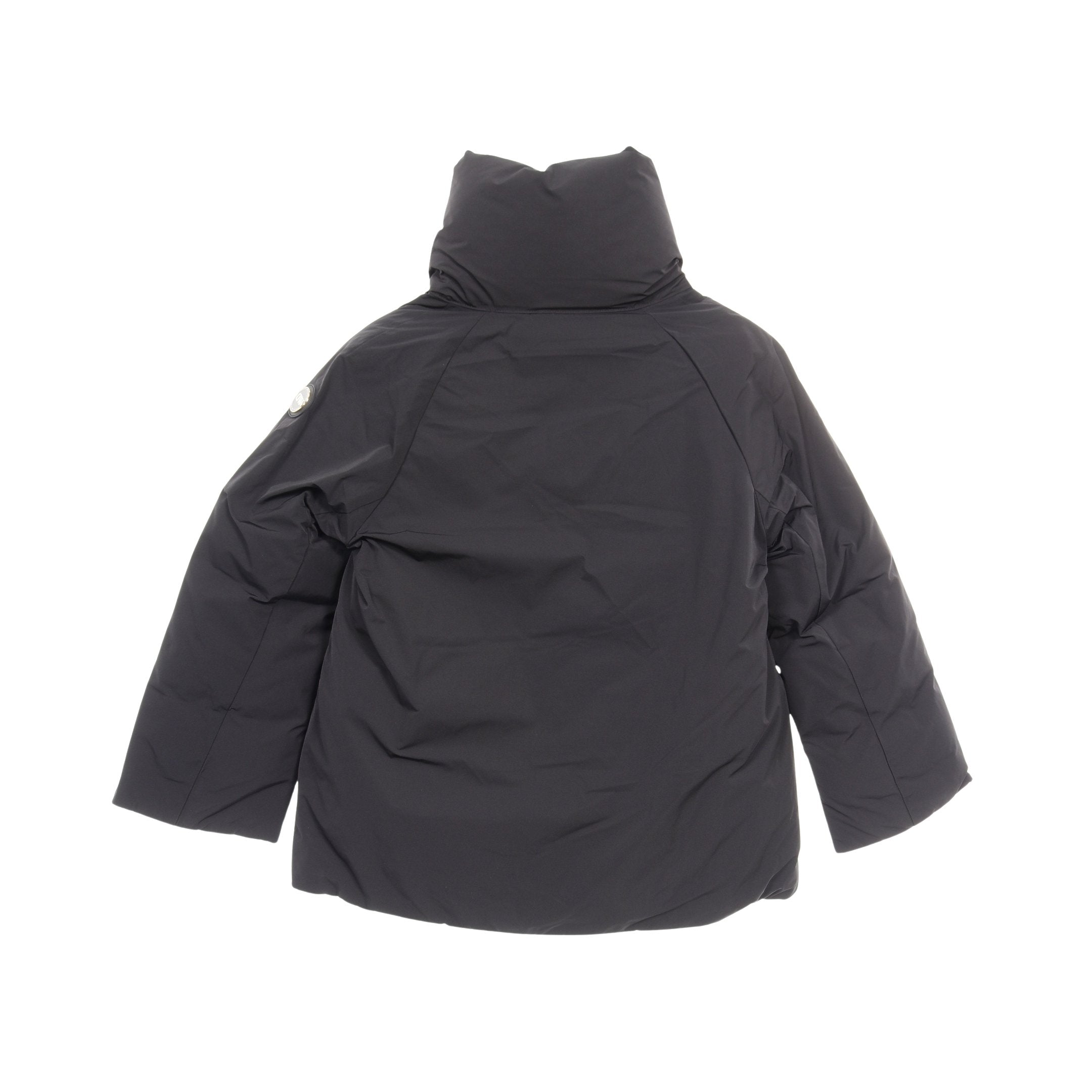 フレアシルエットパデッド ジャケット ブラック ダニエルウェリントン