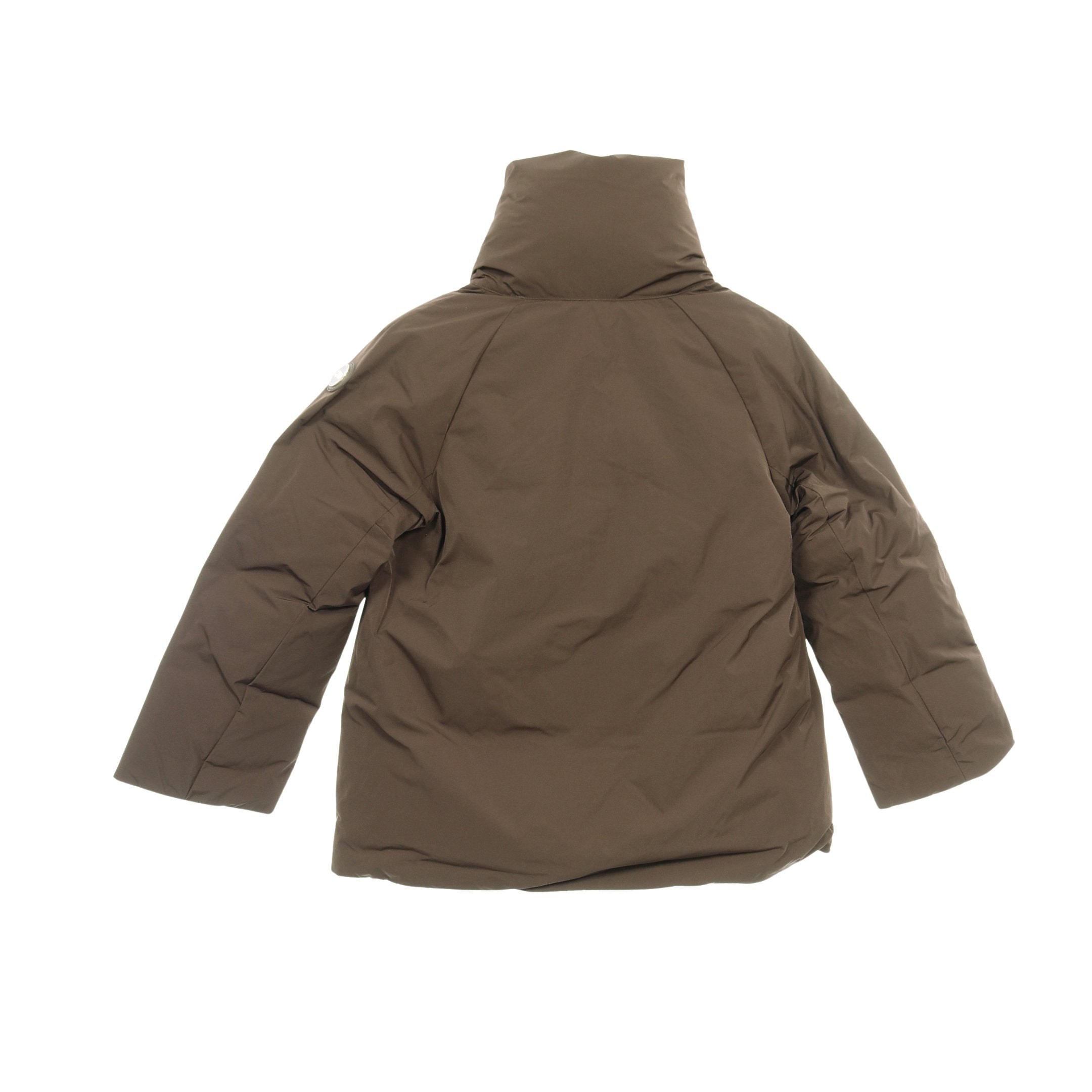 フレアシルエットパデッド ジャケット ブラウン ダニエルウェリントン