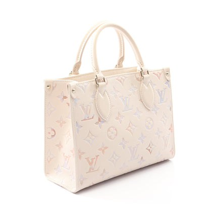 オンザゴーPM モノグラムアンプラント ドリームクリーム ハンドバッグ レザー アイボリー 2WAY ルイヴィトン バッグ LOUIS VUITTON