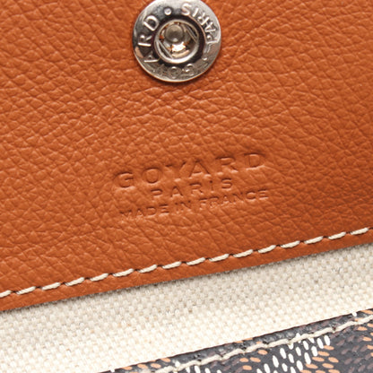 サンルイPM ハンドバッグ トートバッグ コーティングキャンバス レザー ブラック ホワイト ブラウン ゴヤール バッグ GOYARD