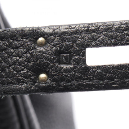 バーキン30 ハンドバッグ トゴ ブラック シルバー金具 □N刻印 エルメス バッグ HERMES
