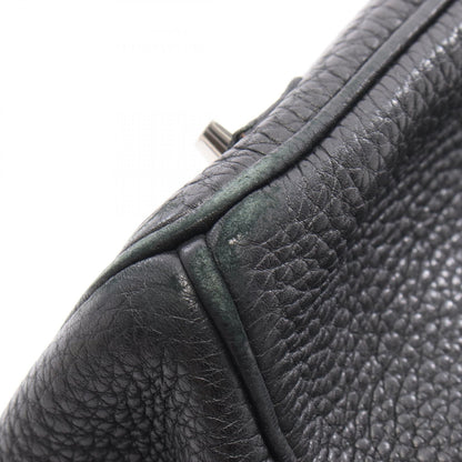 バーキン30 ハンドバッグ トゴ ブラック シルバー金具 □N刻印 エルメス バッグ HERMES