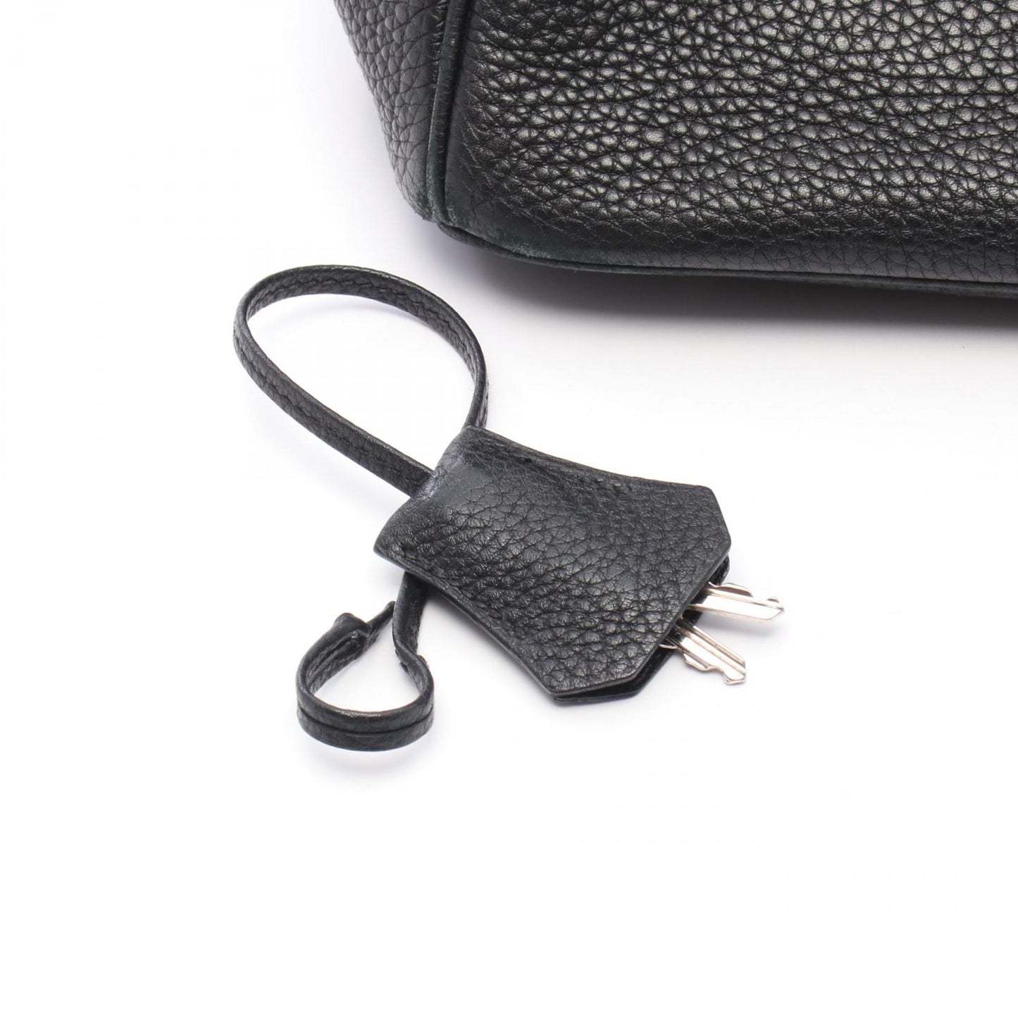 バーキン30 ハンドバッグ トゴ ブラック シルバー金具 □N刻印 エルメス バッグ HERMES