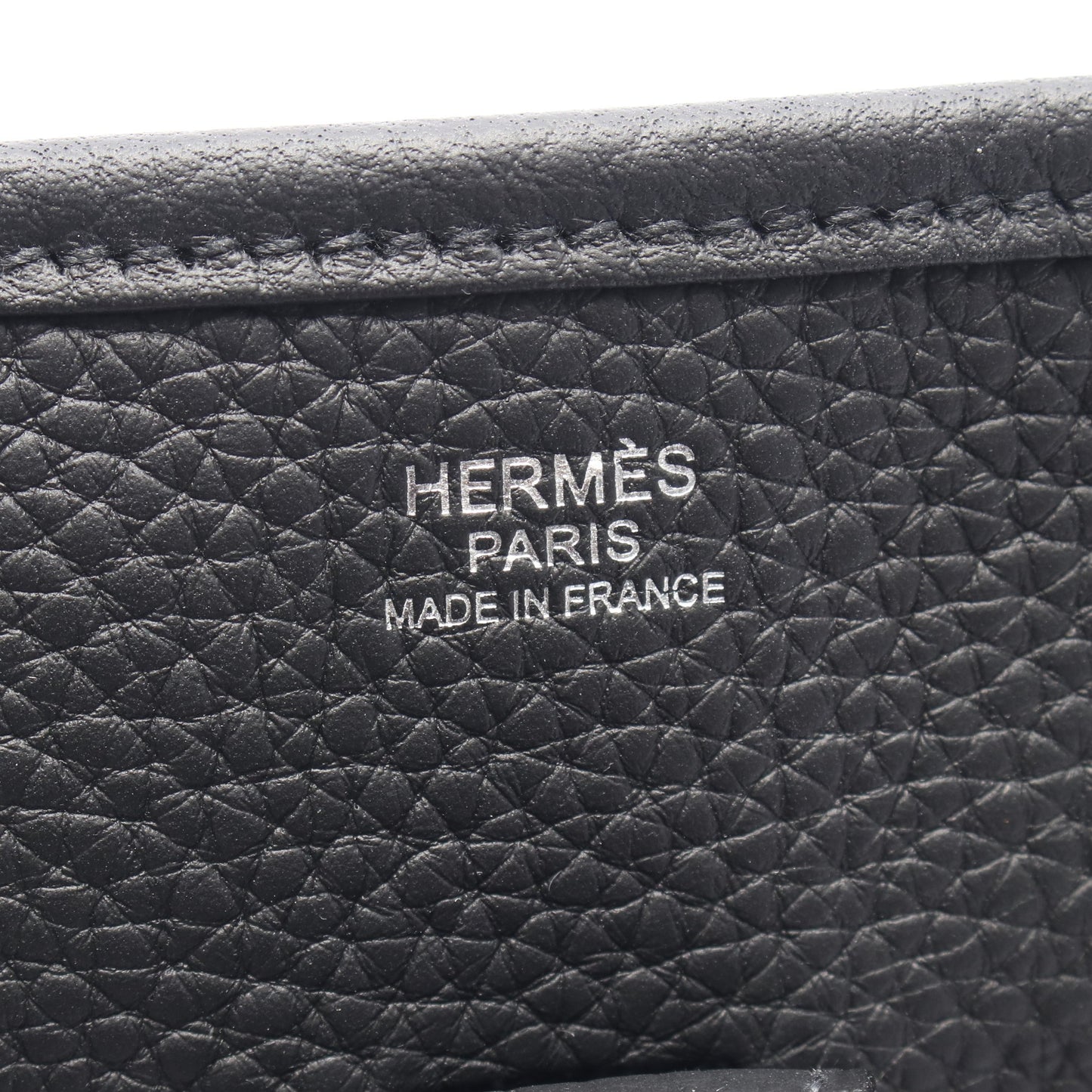 エヴリン 3 トロワ PM ショルダーバッグ トリヨンクレマンス ブラック シルバー金具 K刻印 エルメス バッグ HERMES
