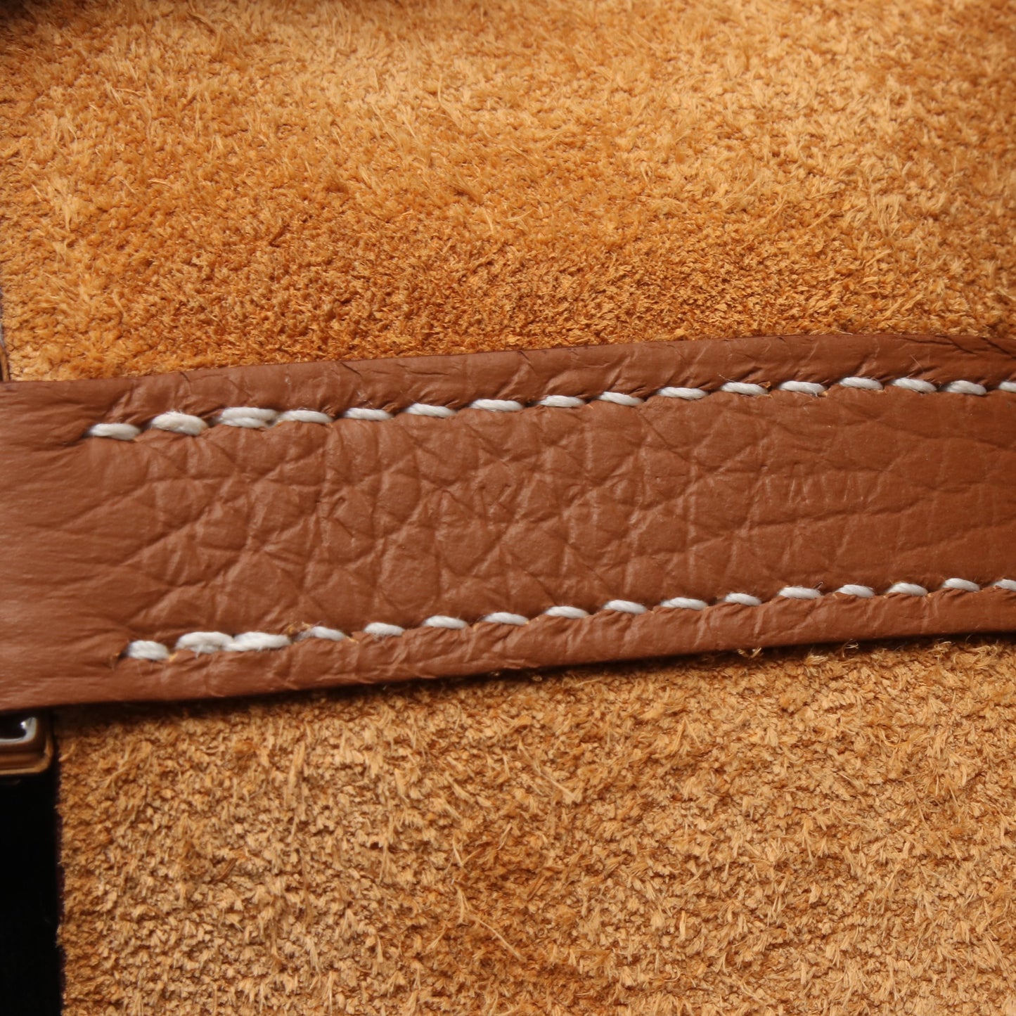 ピコタンロックPM ゴールド ハンドバッグ トリヨンクレマンス ブラウン シルバー金具 K刻印 エルメス バッグ HERMES