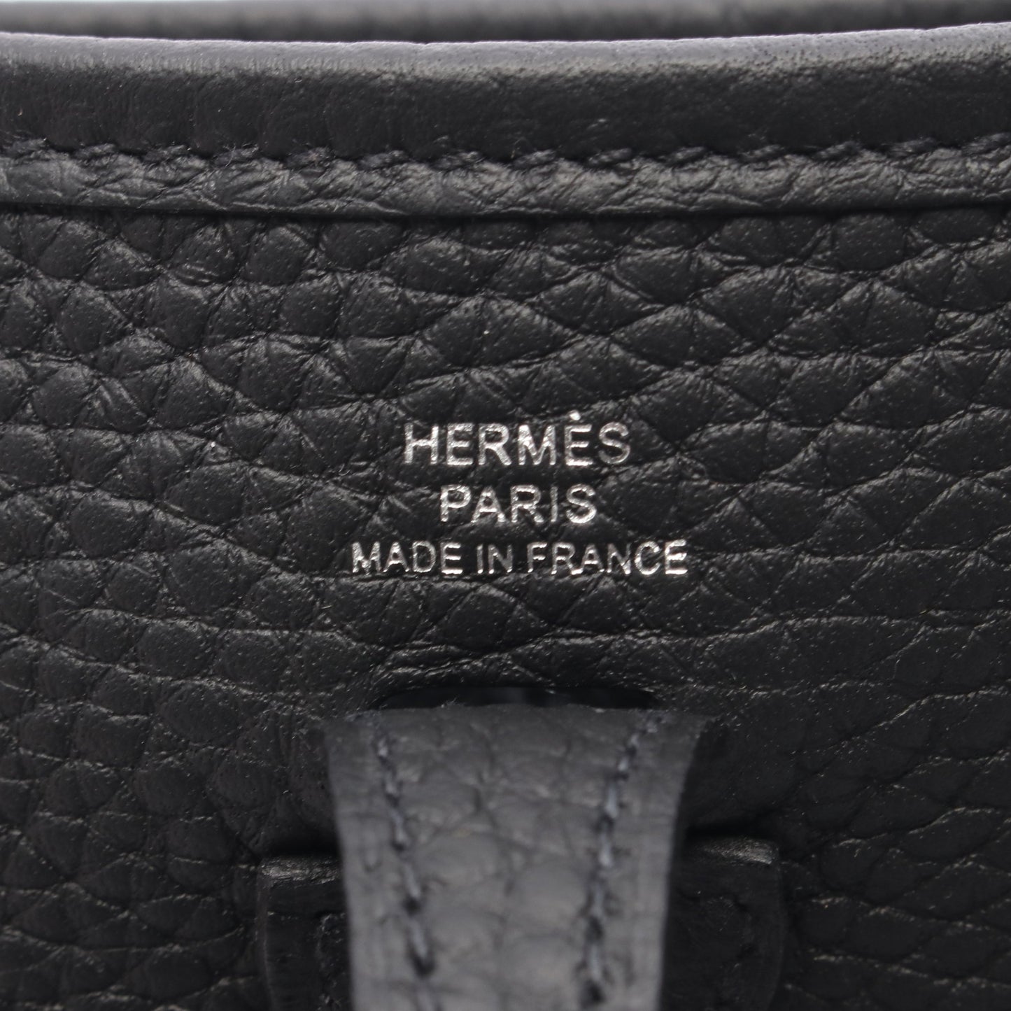エヴリンTPM アマゾン ショルダーバッグ トリヨンクレマンス ブラック シルバー金具 K刻印 エルメス バッグ HERMES